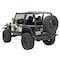 Smittybilt 8706 WRANGLER YJ/TJ/LJ SRC REAR BUMPER W/TIRE CARRIER  BLACK TEXTURED 76621 - alternate 3